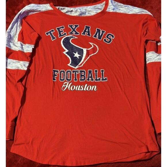 NFL Houston Texans Long Sleeve Shirt - Women's Size: Large - Picture 1 of 9